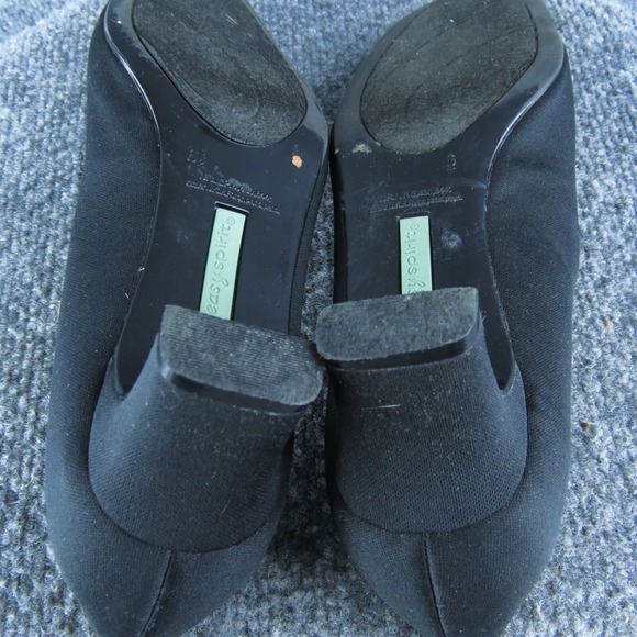 Easy Spirit Donovans Women Pump Heel Shoes Size 6.5 Medium Black‎ Fabric - Picture 8 of 9